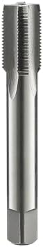 7/16-14 Left Hand Straight Flute Thread Tap Machine Tap HSS (High Speed Steel) Threading Tapping Repair Tools DRINYOUNG (7/16-14 Left)