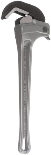 Rapid Pipe Wrench, Aluminum, 14 in. L