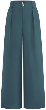 BTFBM Wide Leg Dress Pants Women Business Casual Outfits