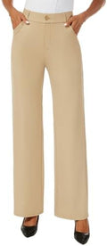 iChosy Womens High Waist Wide Straight Leg Trousers Casual Slacks Dress Pants with Pockets