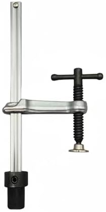 Generic Insertion Clamp Fixture Ratchet Function Table Clamp Bench Tool Alloy Steel Holding Device Suitable for Workshop Metalworking Carpentry Assembly, T-bar Insert Clamp 160x80 Base 16mm