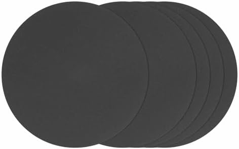 30Pcs Sanding Discs 6In 800Grit Hook and Loop Sandpapers Black