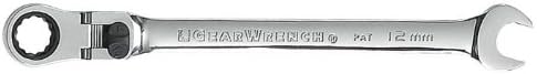 GearWrench 12 Pc. 12 Pt. XL Locking Flex Head Ratcheting Combination Wrench Set, Metric - 85698 (Pack of 6)