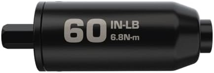 Fat Stix Individual Limiter 10-65 Inch-Pounds with Preset Torque, Accurately Tightens, Reversible, Compatible with Wheeler Fat Stix T-Handle Driver, for Gunsmithing, Reloading, and Torque Adjustment
