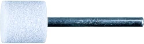PFERD Vitrified Bond Mounted Point, Ceramic Oxide, Shape W185, 1/2" Diameter x 1/2" Length, 1/4" Shank, 34500 RPM, 80 Grit (Pack of 10) - Part 30146