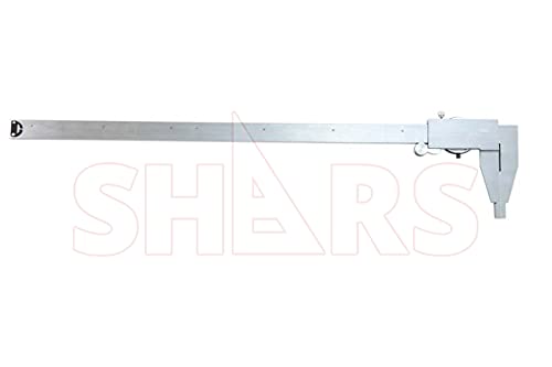 Shars Heavy Duty 18" Long Range Stainless Steel Dial Caliper 303-1312 New R)