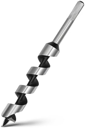 0.94 x 11.8 Auger Drill Bit for Wood,24x300mm Hex Shank Ship Auger Bit