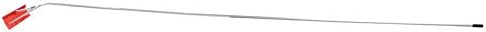 Extreme Max 5600.3262 Poly Roof Rake with 23" Blade,Red