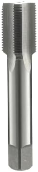 11/16-12 Left Hand Straight Flute Thread Tap Machine Tap HSS (High Speed Steel) Threading Tapping Repair Tools DRINYOUNG (11/16-12 Left)