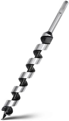 1 x 11.8 Auger Drill Bit for Wood,26x300mm Hex Shank Ship Auger Bit