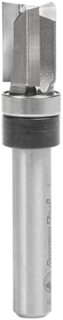 Amana Tool - 45475-3TS Carbide Tipped Flush Trim Plunge Template 3/8 Dia x 1/2" x 1/4
