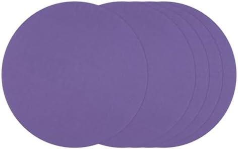 35Pcs Sanding Discs 3In 5000Grit Hook and Loop Sandpapers Purple