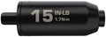 Fat Stix Individual Limiter 10-65 Inch-Pounds with Preset Torque, Accurately Tightens, Reversible, Compatible with Wheeler Fat Stix T-Handle Driver, for Gunsmithing, Reloading, and Torque Adjustment