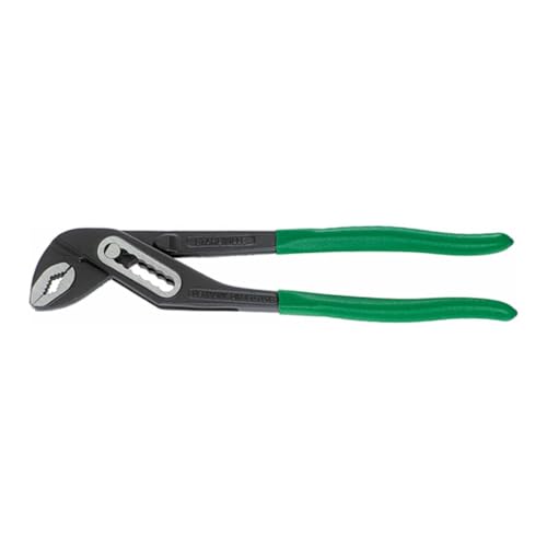 Stahlwille 65516300 Waterpump Pliers, Box Joint, Length 302mm, Max Jaw Opening 45mm, Black Lacquered Head, Box Frame Polished Handle, Dip-Coated with Sure-Grip Surface, Made in Germany