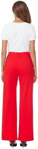 iChosy Womens High Waist Wide Straight Leg Trousers Casual Slacks Dress Pants with Pockets