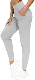 THE GYM PEOPLE Women's Workout Joggers Pants Lightweight Lounge Leggings
