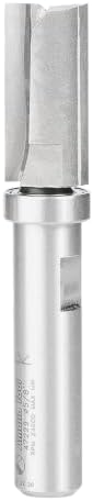 Amana Tool 47229 Carbide Tipped Flush Trim Plunge Template 5/8 D x 1-1/4 Inch CH x 1/2 SHK w/Upper Ball Bearing Router Bit