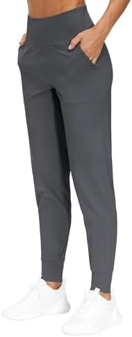 THE GYM PEOPLE Women's Workout Joggers Pants Lightweight Lounge Leggings