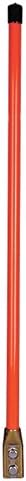 Buyers Products 1308105 Fluorescent Nylon Orange Bumper Guide Kit, 3/4" Diameter Sight Rods, 28″ Pair, Bolt-On, High-Visibility Plow & Bumper Markers for Pickup Trucks, Road Safety & Snow Plow Guides