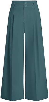 PRETTYGARDEN Women's High Waisted Wide Leg Dress Pants