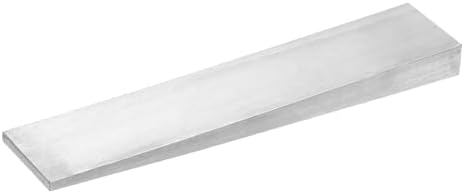 HARFINGTON Stainless Steel Flange Wedge, 9/16" x 1-3/8" x 7-1/16" Metal Right Angle Wedges Shims Spreading Flanges Triangle Pipefitting Welding Underpinning Tool for Lathe Milling Machine