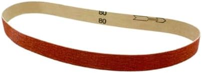 Benchmark Abrasives 1 x 42 Inch Sanding Belts with Ceramic Grains, Sand Paper for Metal Grinding, Sanding, Knife Polishing, Surface Blending Belt Sander for Woodworking (10 Pack), 40 Grit