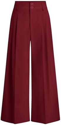PRETTYGARDEN Women's High Waisted Wide Leg Dress Pants