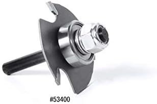 Amana Tool - (53402) Slotting Cutter Assembly 3 Wing x 1-7/8 Dia x 5/64 x 1/4 Inch Shank