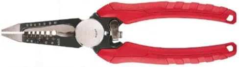 For Milwaukee 48-22-3079-48-22-3043 7.75 in. Combination Electricians 6-in-1 Wire Strippers Pliers with 10-24 Compact Wire Stripper and Cutter (2-Piece)