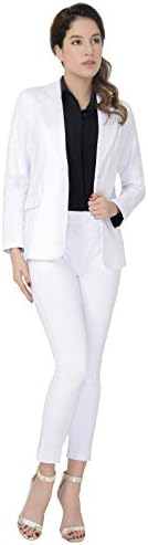 Marycrafts Women’s Two Piece Suits – Business Blazer Pant Suit Set, Professional Work Outfit for Office