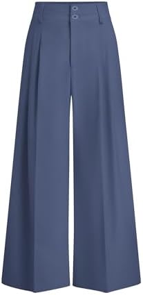 PRETTYGARDEN Women's High Waisted Wide Leg Dress Pants