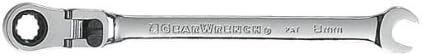 GearWrench 12 Pc. 12 Pt. XL Locking Flex Head Ratcheting Combination Wrench Set, Metric - 85698 (Pack of 6)
