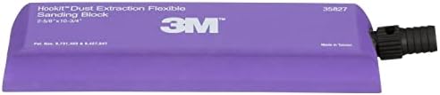 3M Hookit Dust Extraction Flexible Sanding Block, 35827, 273 mm x 67 mm