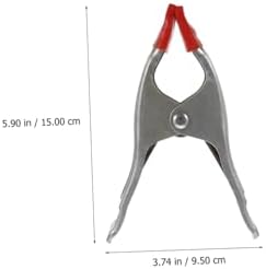 10pcs Heavy-duty A-shaped Spring Clips Iron Carpentry Clamps for Woodworking and Stone Fixing 6-inch Thickened Quick-release Workholding Devices