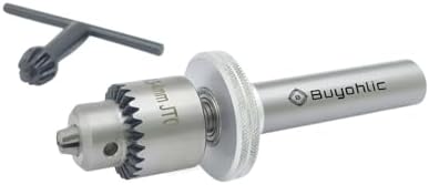 Buyohlic JT0 Micro Precision Drill Feed Quill – Sensitive Manual Feed Control, 0.3–4.0 mm Capacity, For Milling Machine & Lathe Drilling (Adaptor with Keyed Drill Chuck)