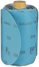 Mirka Galaxy Sandpaper PSA Linkroll 5 inch Grit 220 100 Discs