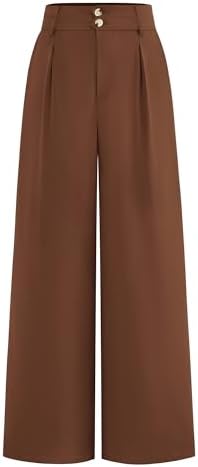 BTFBM Wide Leg Dress Pants Women Business Casual Outfits