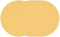 25Pcs Sanding Discs 8In 60Grit Hook and Loop Sandpapers Yellow