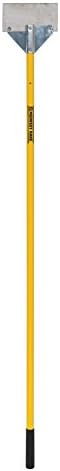 Midwest Rake 78908 8" Scraper, Stainless Steel Blade, 66" Yellow Aluminum Handle - Made in USA