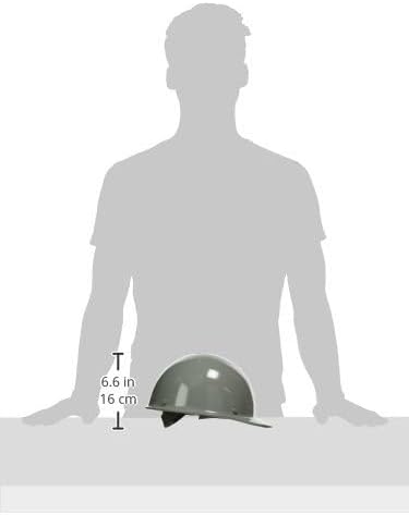 MSA Skullgard Cap Style Safety Hard Hat with Suspension - Non-Slotted Cap, Made of Phenolic Resin, Radiant Heat Loads up to 350F | Staz-On Pinlock Suspension