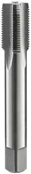 7/16-20 Left Hand Straight Flute Thread Tap Machine Tap HSS (High Speed Steel) Threading Tapping Repair Tools DRINYOUNG (7/16-20 Left)