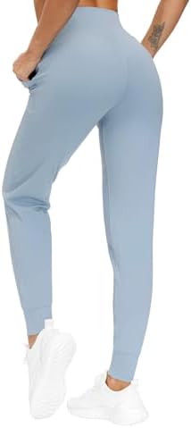 THE GYM PEOPLE Women's Workout Joggers Pants Lightweight Lounge Leggings