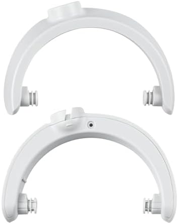 SOULWIT Headband Hinge Swivel Rotation Joint Pivot Replacement Parts for Sony WH-CH720N(WHCH720N) Noise Canceling Wireless Headphone, Plastic Hanger Bracket Attachment Accessories - White