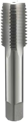 1 1/4-7 Left Hand Straight Flute Thread Tap Machine Tap HSS (High Speed Steel) Threading Tapping Repair Tools DRINYOUNG (1 1/4-7 Left)