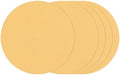 25Pcs Sanding Discs 3In 240Grit Hook and Loop Sandpapers Yellow