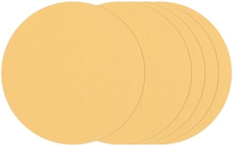 25Pcs Sanding Discs 3In 240Grit Hook and Loop Sandpapers Yellow