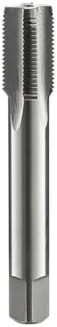 9/16-24 Left Hand Straight Flute Thread Tap Machine Tap HSS (High Speed Steel) Threading Tapping Repair Tools DRINYOUNG (9/16-24 Left)