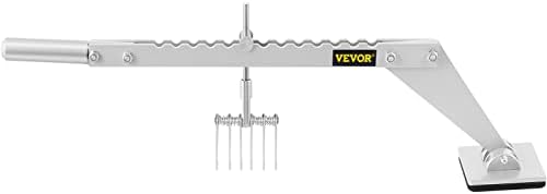 VEVOR Dent Pull Lever Bar, 6 Claw Hook Dent Puller, Single Leg Lifter Portable Dent Pull Bar Aluminum Alloy for Car Dent Repairing