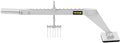 VEVOR Dent Pull Lever Bar, 6 Claw Hook Dent Puller, Single Leg Lifter Portable Dent Pull Bar Aluminum Alloy for Car Dent Repairing