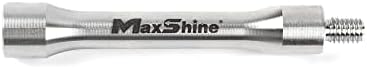 Maxshine M0312 V2 Cordless Mini Polisher Extension Shaft – 3" Stainless Steel Extender for Rotary Polisher – Fits Maxshine Mini Polisher 1/4"-28 Thread Detailing Tool for Cars, Trucks & Boats